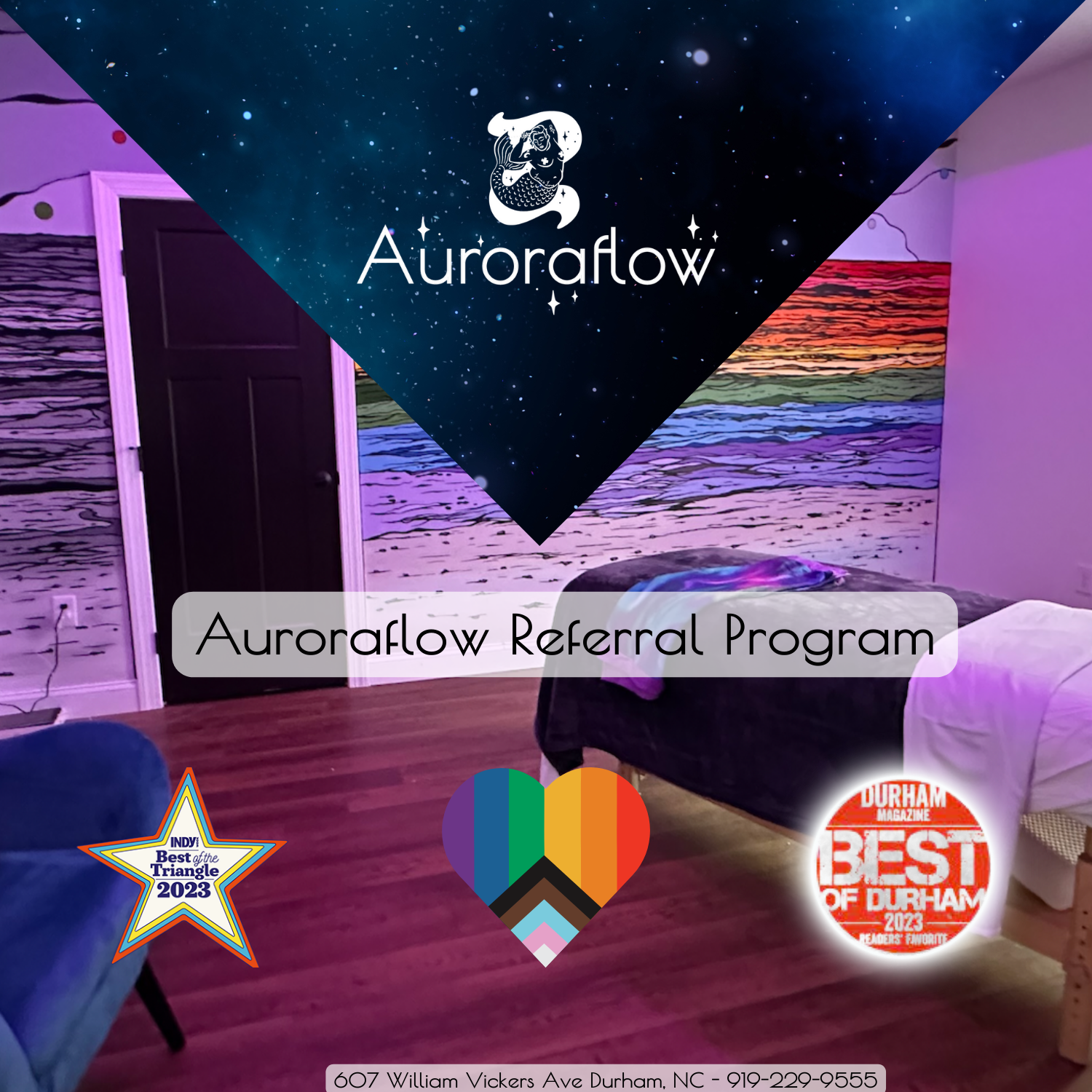 Share the Wellness with Auroraflow's Referral Program!