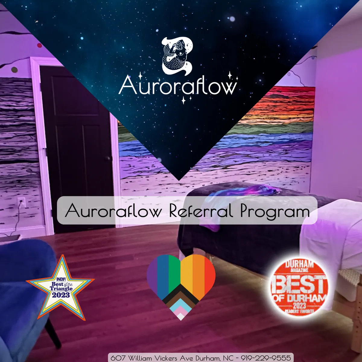 Share the Wellness with Auroraflow's Referral Program!