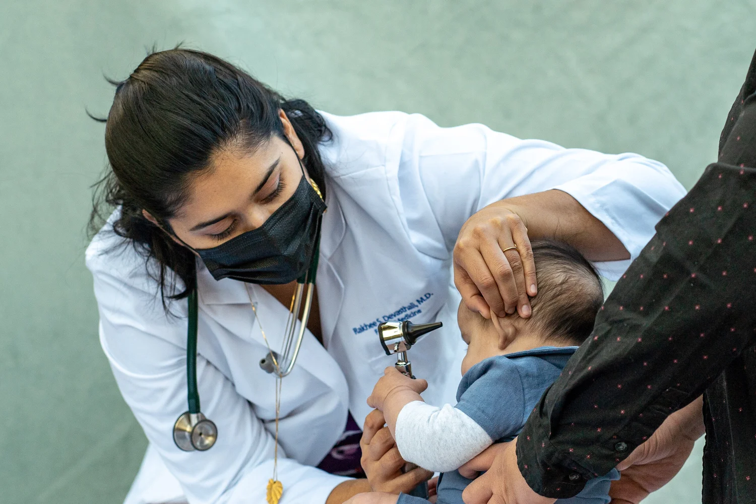 Community Love Direct Primary Care doctor with patient